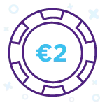 Depósito mínimo 2 euros