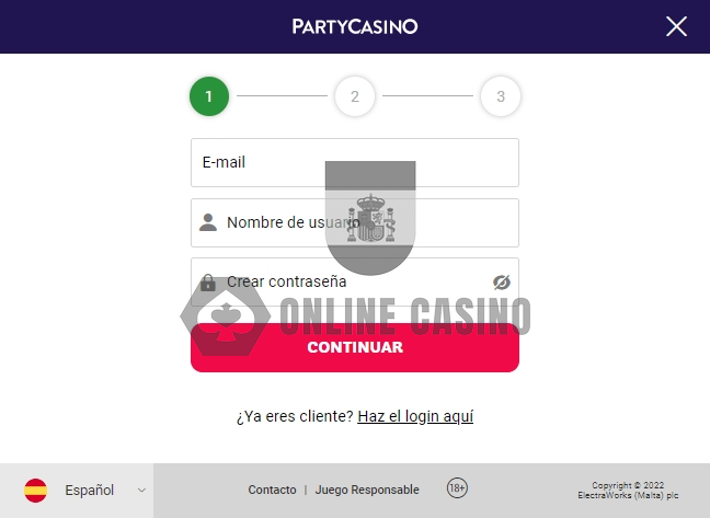 Party Casino registro Party Casino registro