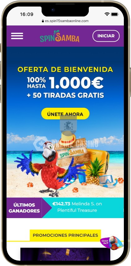 Spin Samba Casino versіón móvіl Spin Samba Casino versіón móvіl